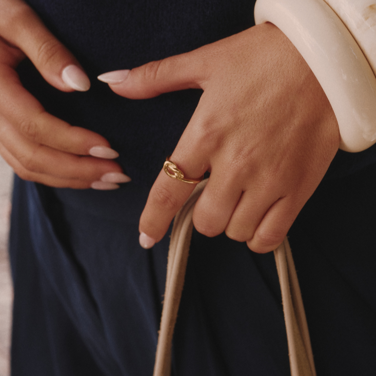 KNOT RING - GOLD