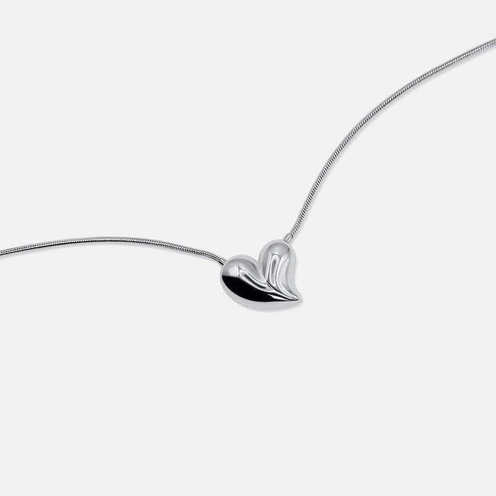 Sweetheart Necklace - Silver