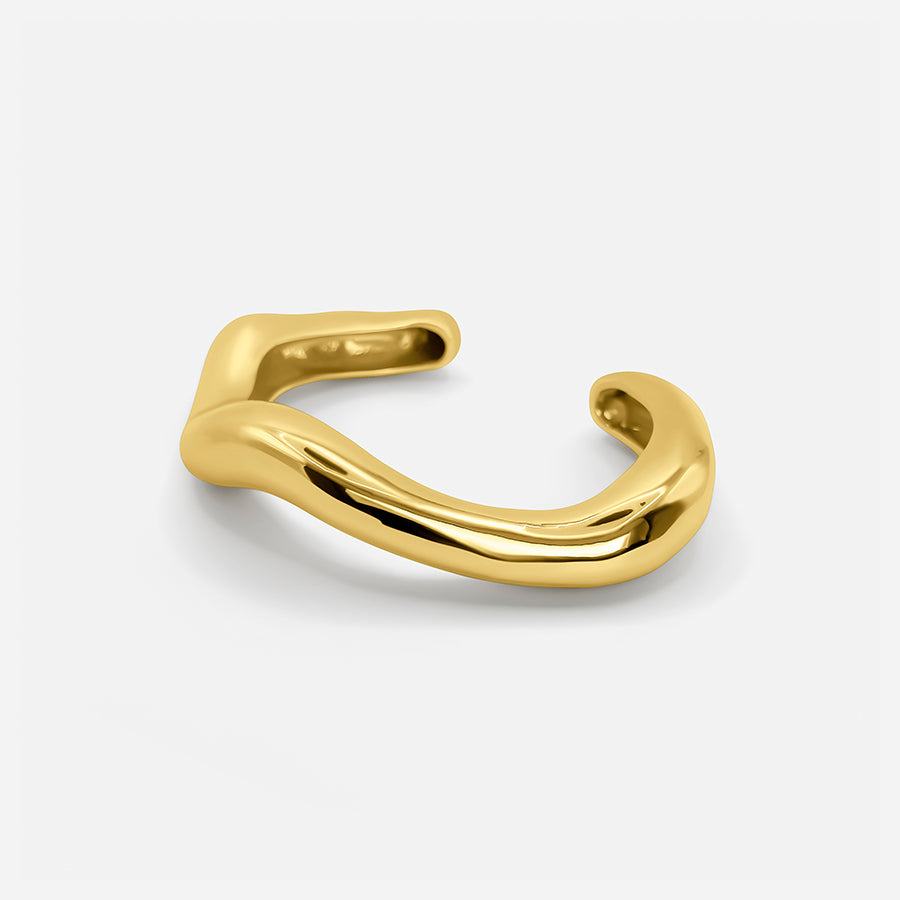 SCULPTURAL OPEN BRACELET