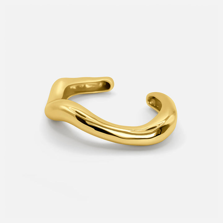 SCULPTURAL OPEN BRACELET