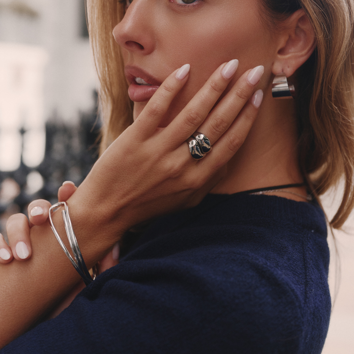 SCULPT RING - SILVER