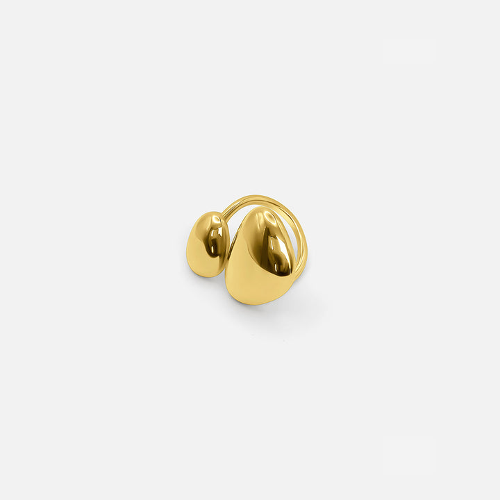 OPEN IRREGULAR OVAL RING