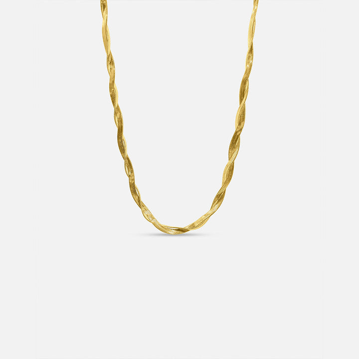 TWIST NECKLACE GOLD