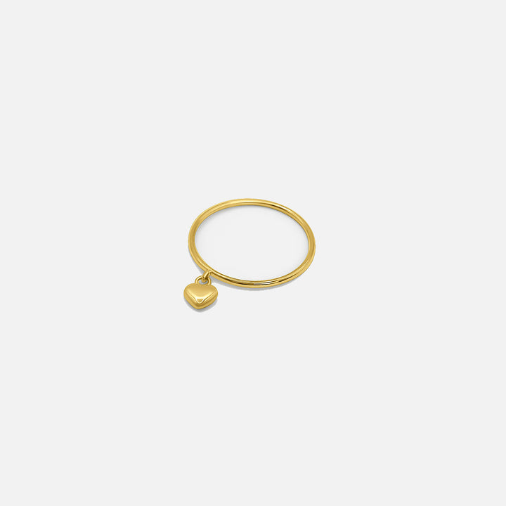 MINI HEART PENDANT RING