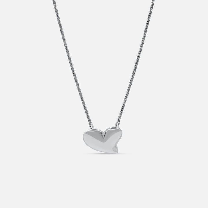 Sweetheart Necklace - Silver