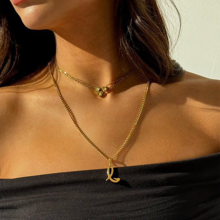 CUSTOM INITIAL NECKLACE
