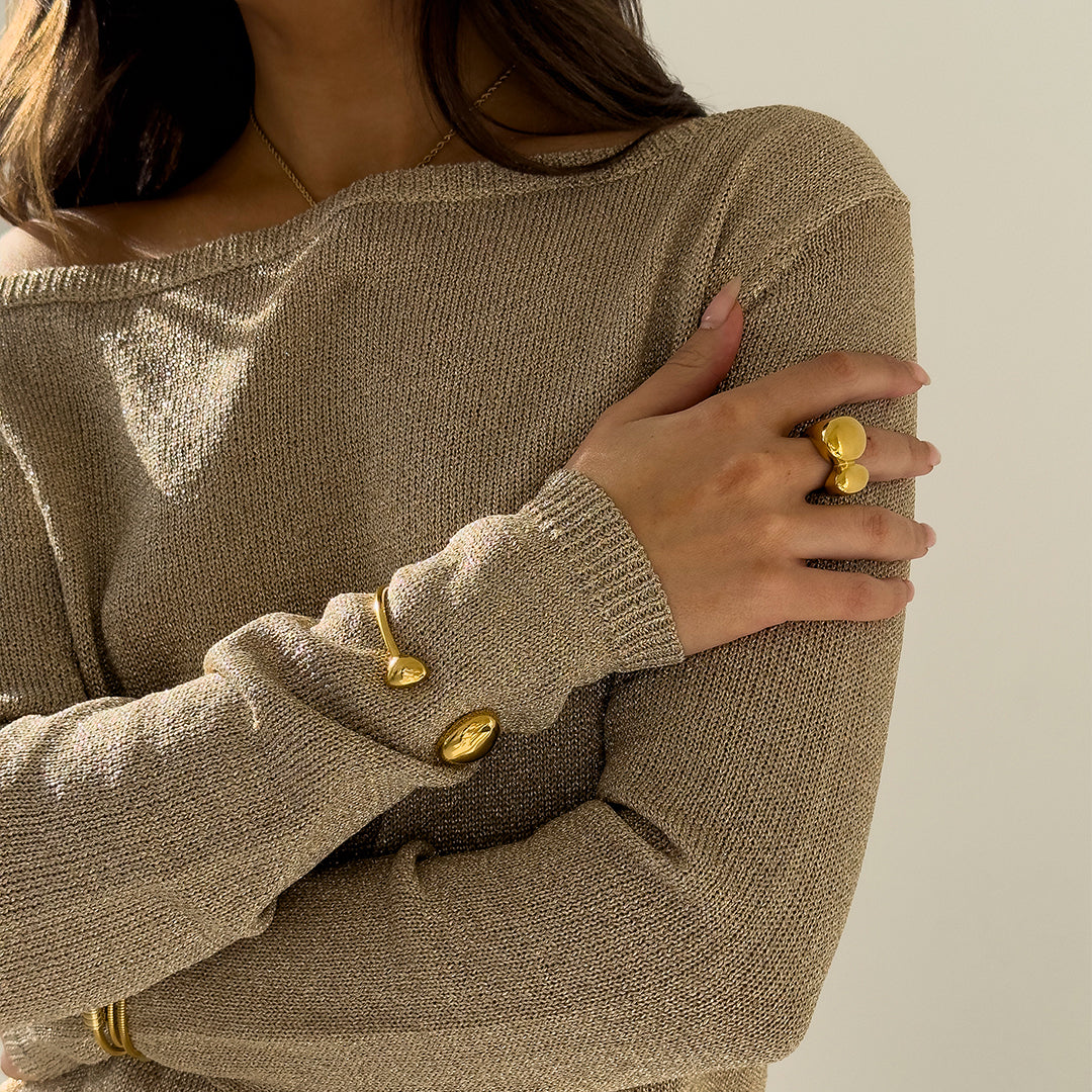 DOUBLE OVAL RING