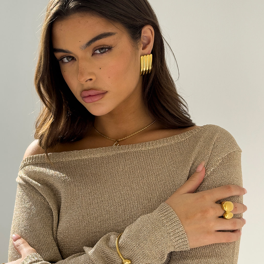 DOUBLE OVAL RING