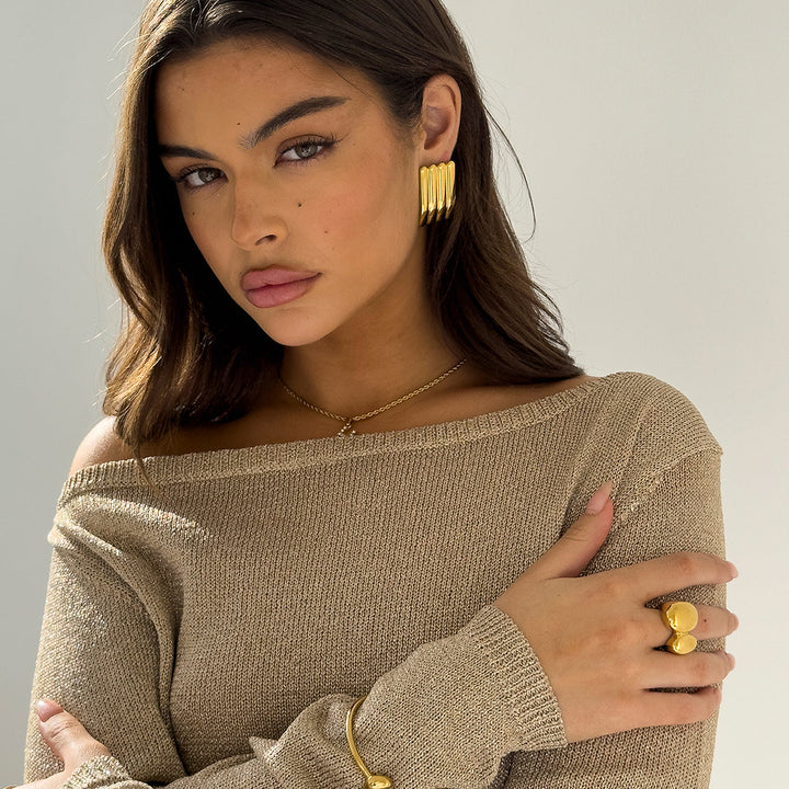 DOUBLE OVAL RING