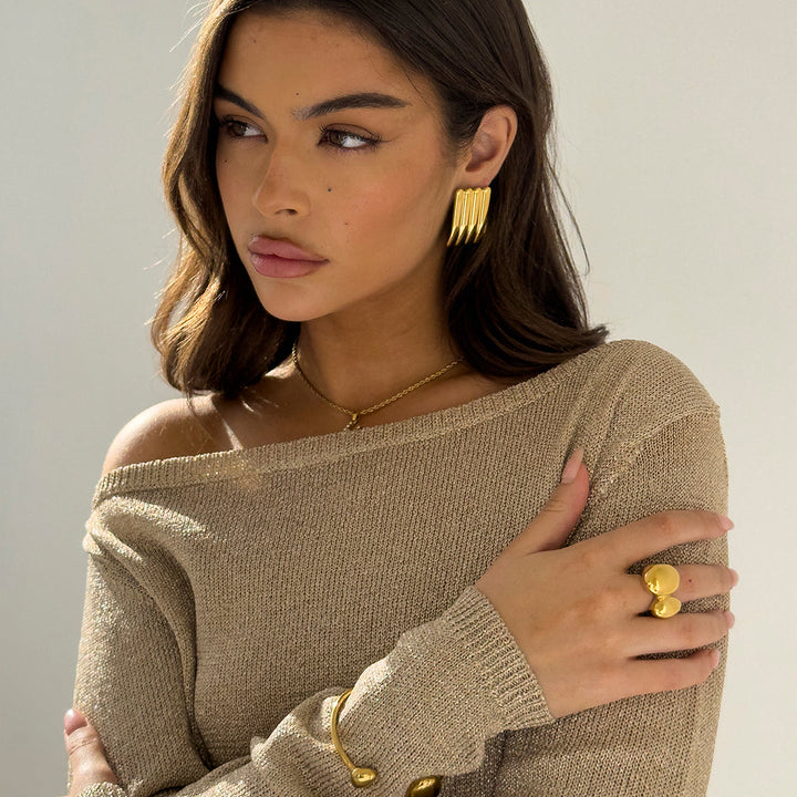 DOUBLE OVAL RING