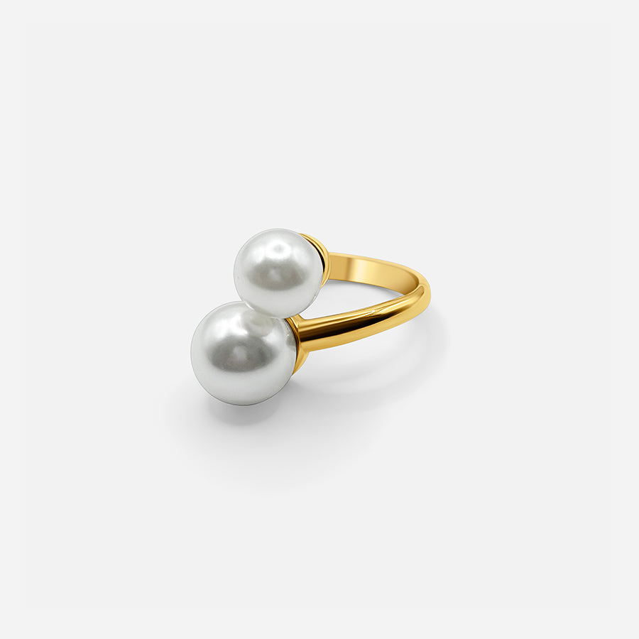WRAP PEARL RING