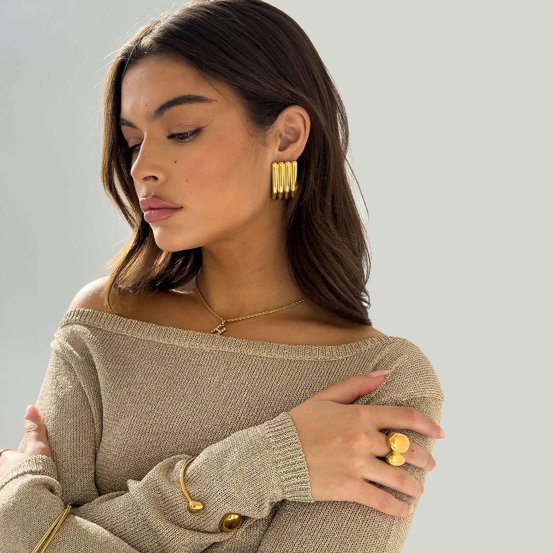 DOUBLE OVAL RING