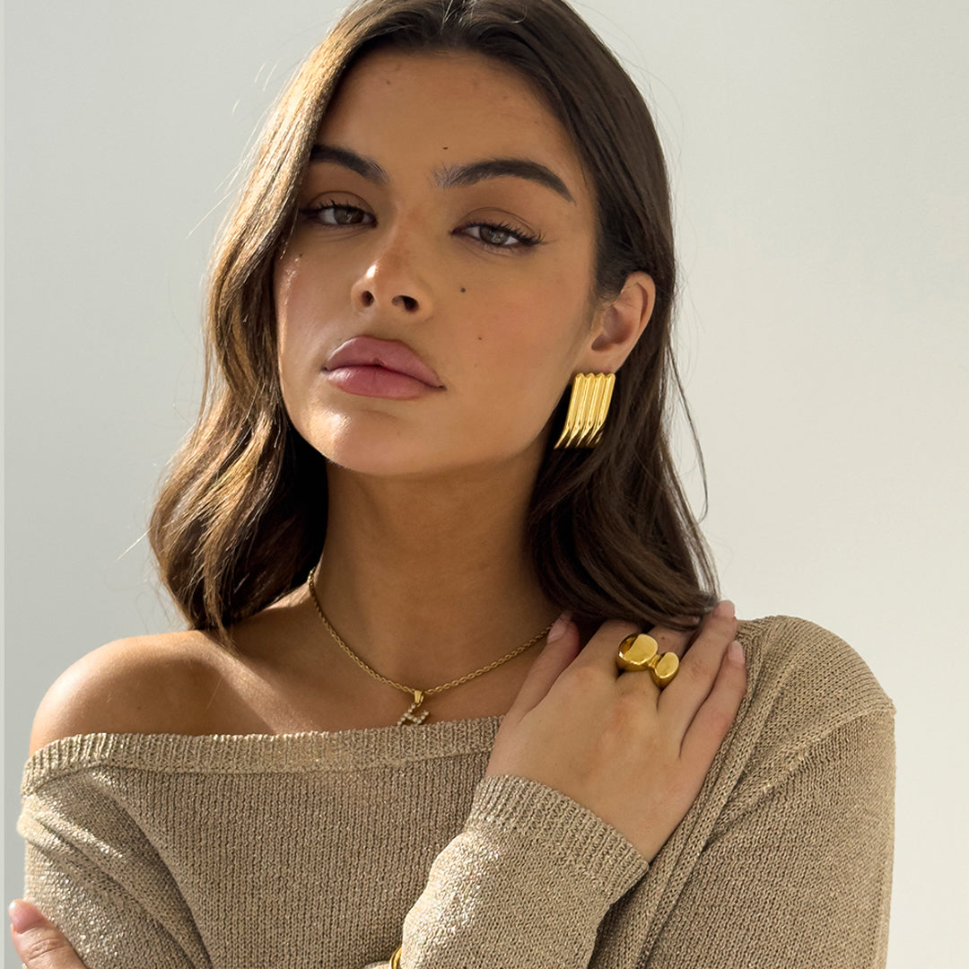 DOUBLE OVAL RING