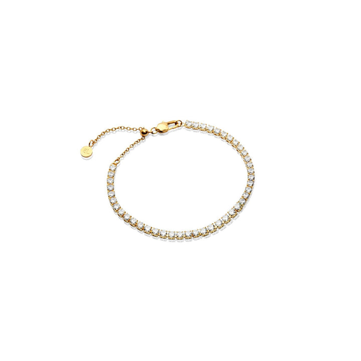 Gold Tennis Bracelet