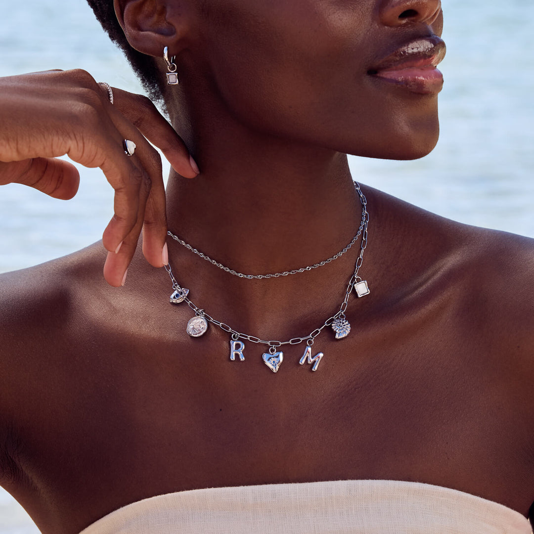 Silver Twisted Chain Necklace