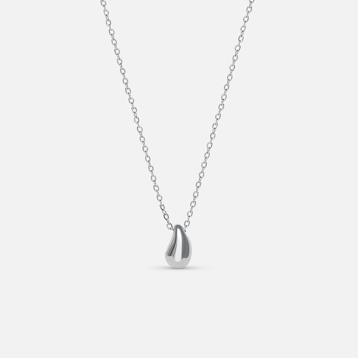 MINI DROP NECKLACE SILVER